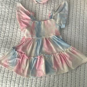 Ivy City Co Baby Cotton Candy Dress